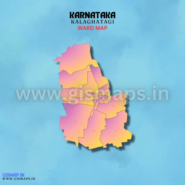 Kalaghatagi Ward Map (Karnataka)